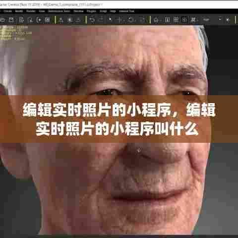 编辑实时照片的小程序,编辑实时照片的小程序叫什么