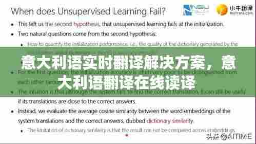 意大利语实时翻译解决方案,意大利语翻译在线读译