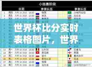 世界杯比分实时表格图片,世界杯足球即时比分