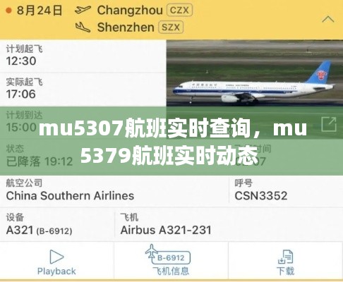 mu5307航班实时查询,mu5379航班实时动态