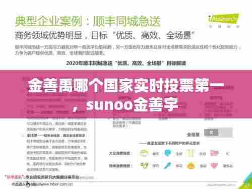 金善禹哪个国家实时投票第一,sunoo金善宇