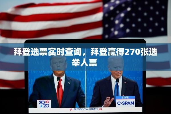 拜登选票实时查询,拜登赢得270张选举人票