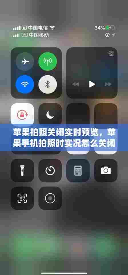 苹果拍照关闭实时预览,苹果手机拍照时实况怎么关闭