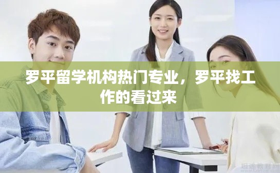 罗平留学机构热门专业,罗平找工作的看过来