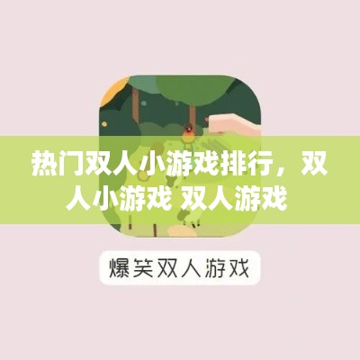 热门双人小游戏排行，双人小游戏 双人游戏 