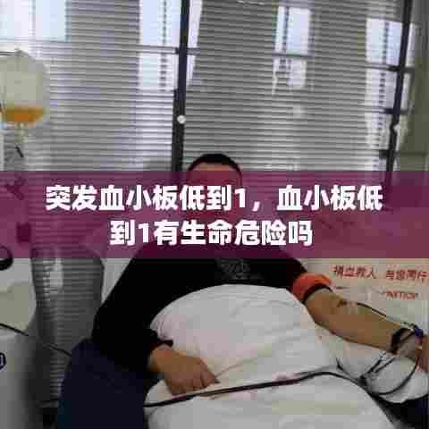 突发血小板低到1,血小板低到1有生命危险吗