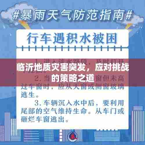 临沂地质灾害突发,应对挑战的策略之道