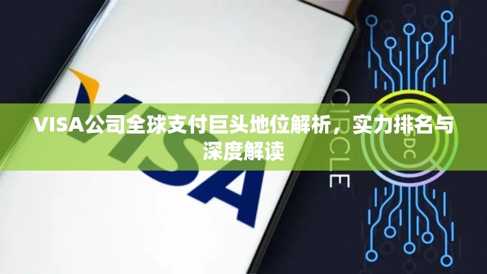 VISA公司全球支付巨头地位解析,实力排名与深度解读