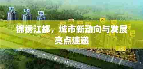 锦绣江都,城市新动向与发展亮点速递