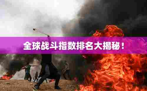 全球战斗指数排名大揭秘!