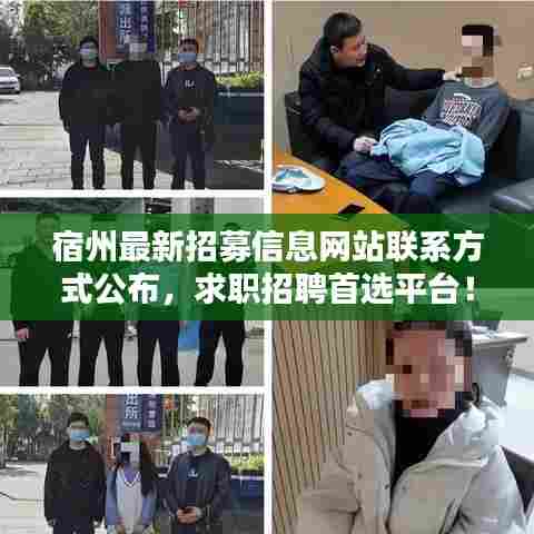 宿州最新招募信息网站联系方式公布，求职招聘首选平台！