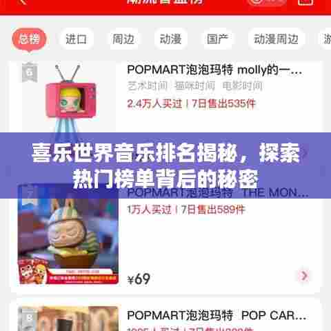 喜乐世界音乐排名揭秘,探索热门榜单背后的秘密