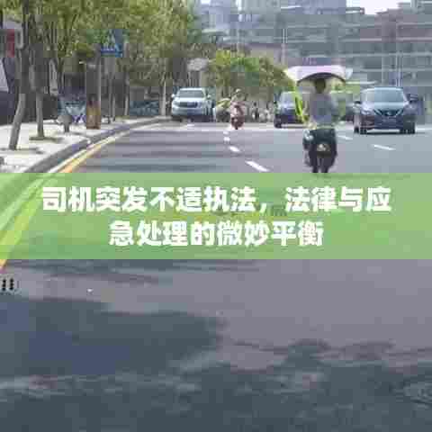 司机突发不适执法,法律与应急处理的微妙平衡