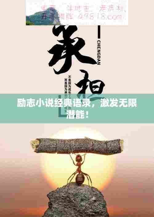 励志小说经典语录，激发无限潜能！