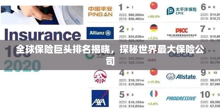 全球保险巨头排名揭晓,探秘世界最大保险公司