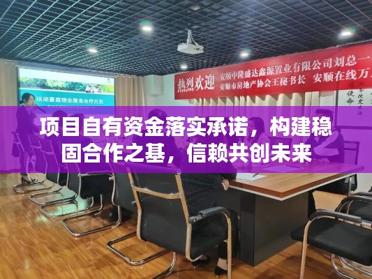 项目自有资金落实承诺,构建稳固合作之基,信赖共创未来