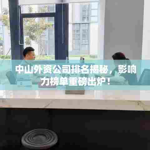 中山外资公司排名揭秘,影响力榜单重磅出炉!