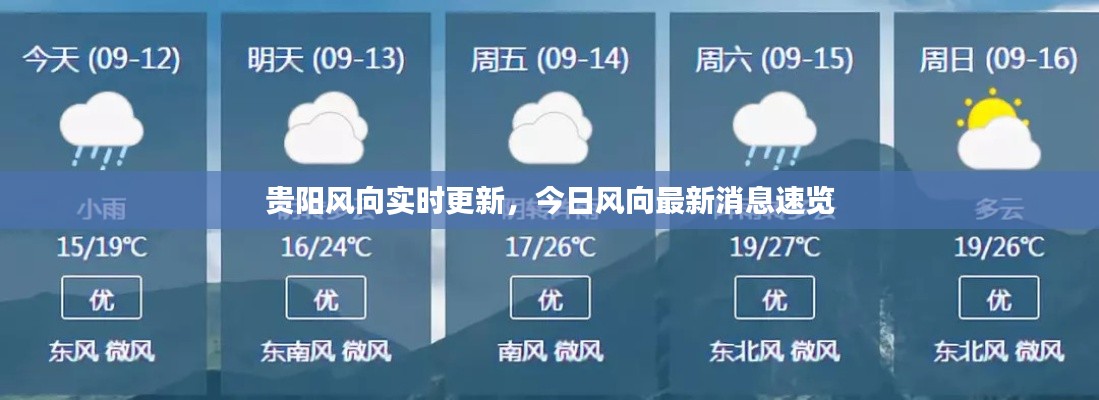 贵阳风向实时更新,今日风向最新消息速览